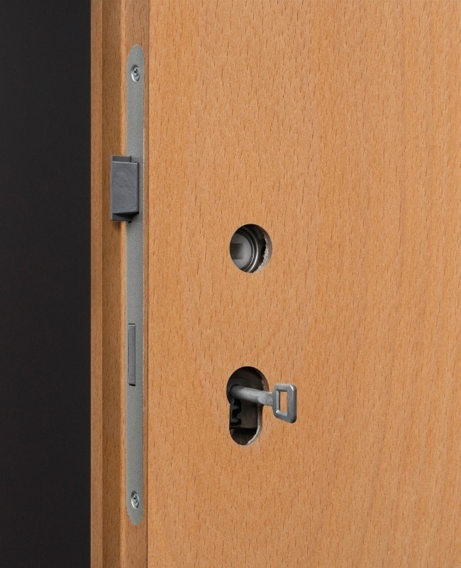 Zimmertür-Set Buche mit 60mm-Zarge Echtholzfurniert RK