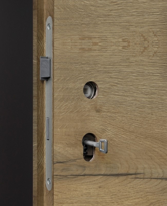 Zimmertüren / Innentüren Eiche Fachwerk quer CPL struktura großer