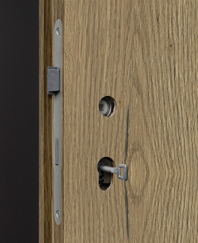 Zimmertüren / Innentüren Eiche Fachwerk CPL struktura großer DIN