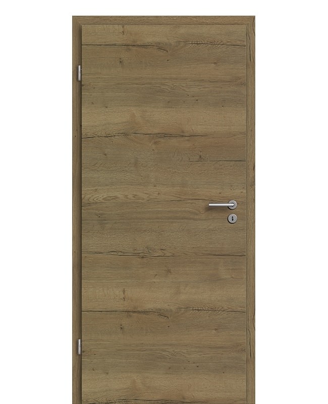 Zimmertur Set Eiche Fachwerk Quer Mit 60mm Zarge Cpl Struktura Ek