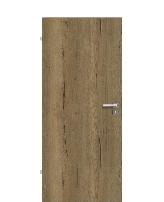 Zimmertür mit Zarge CPL Eiche Fachwerk Türelement Komplettset 60mm